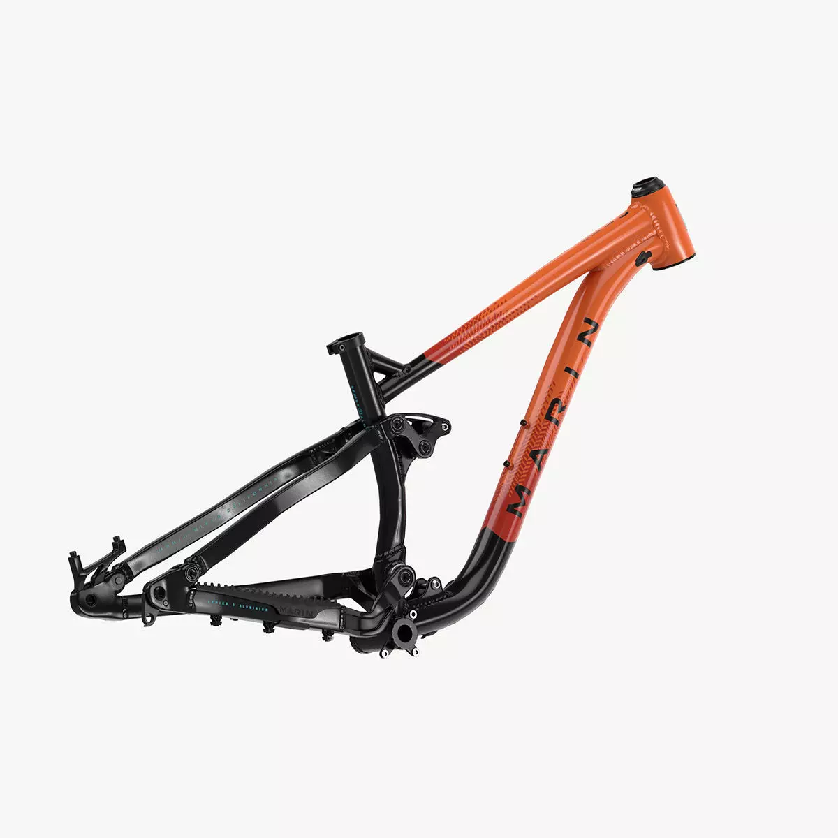 MTB frame Low-poly 3D model