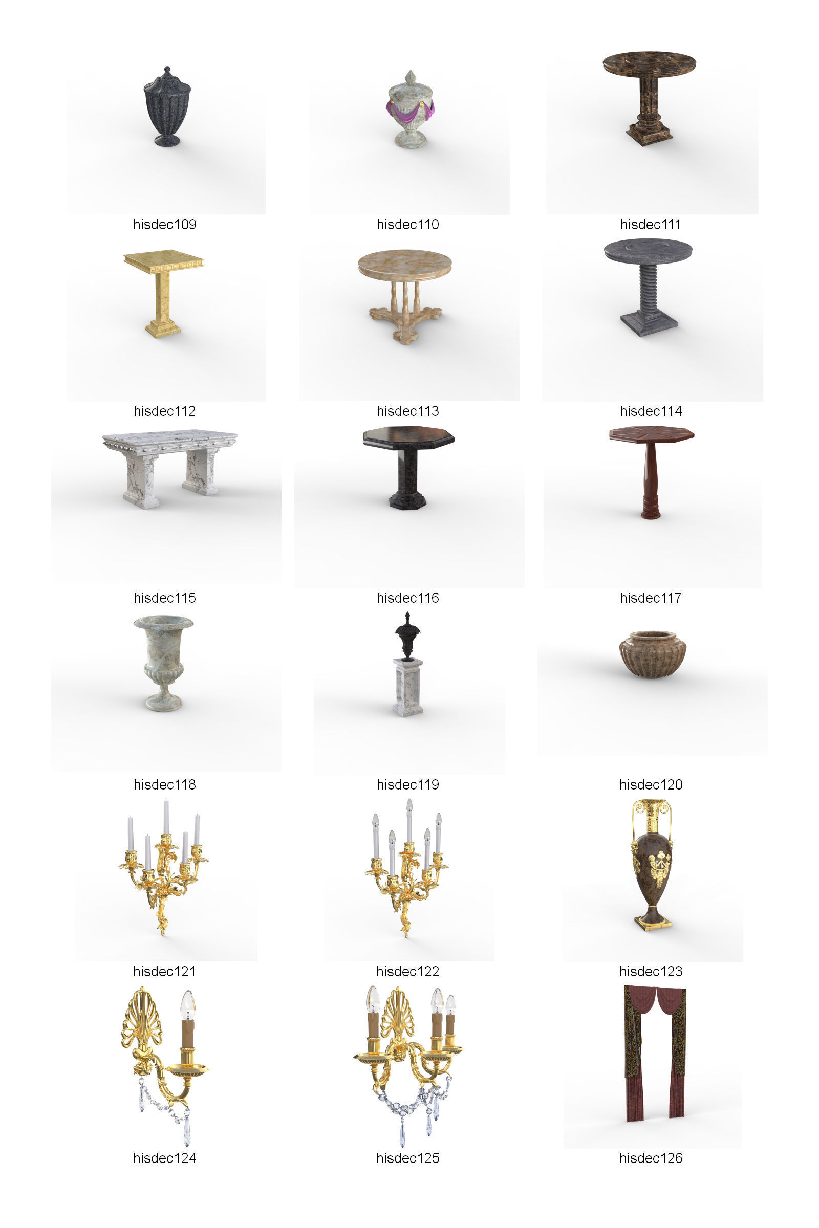 DOSCH 3D - HISTORIC DECORATION V2 3D model_9