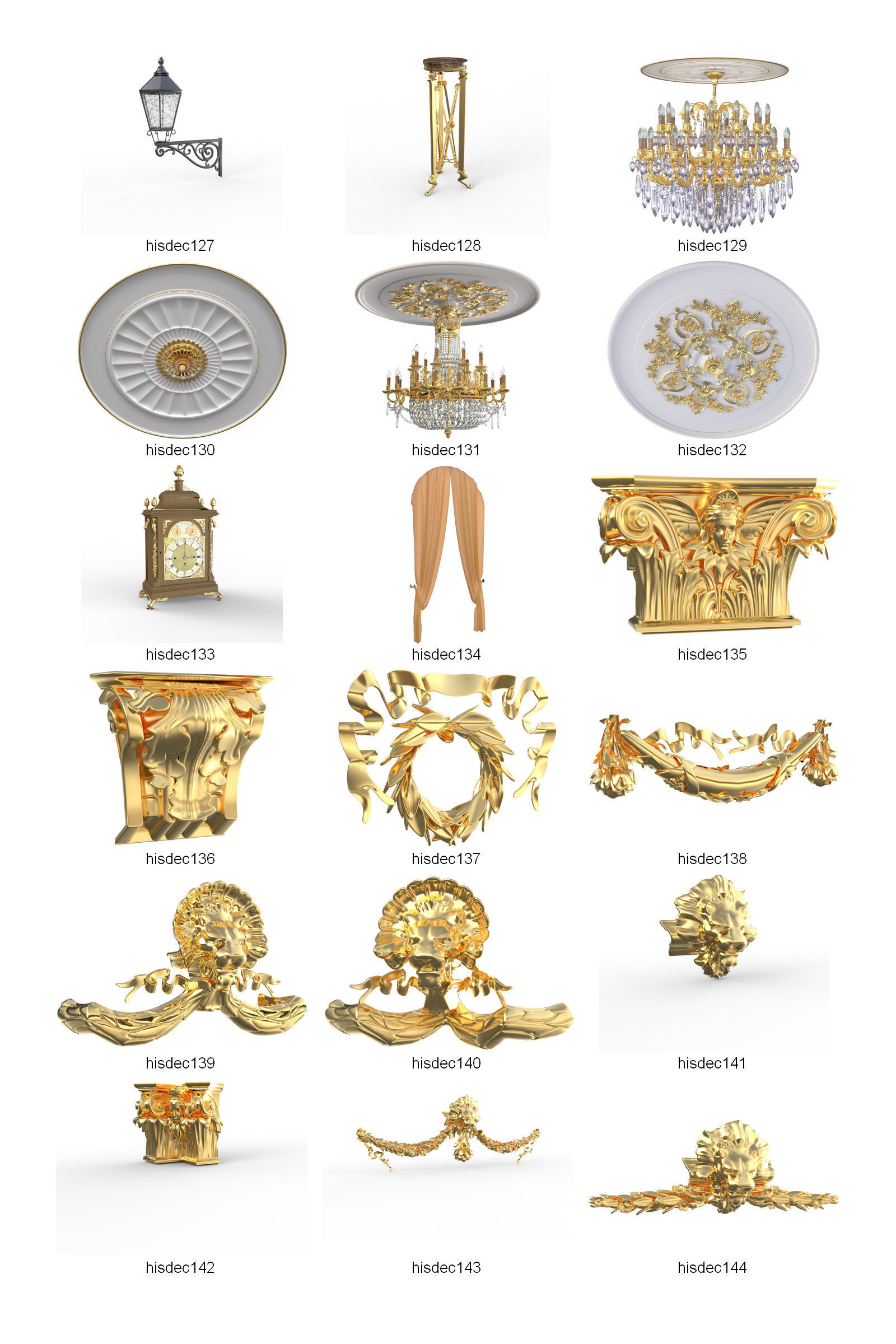 DOSCH 3D - HISTORIC DECORATION V2 3D model_10