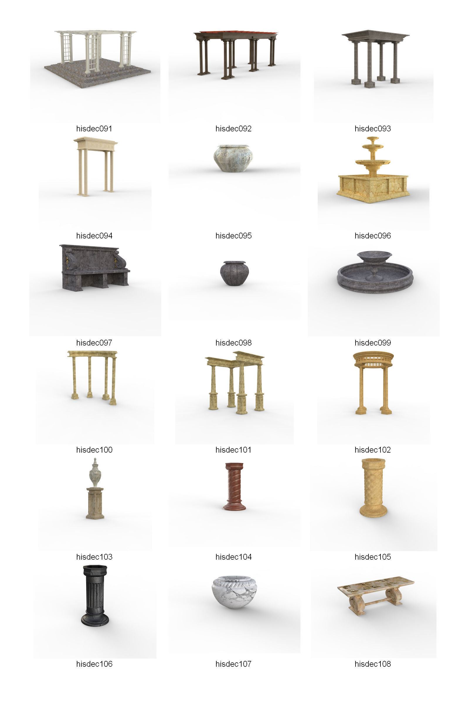 DOSCH 3D - HISTORIC DECORATION V2 3D model_8