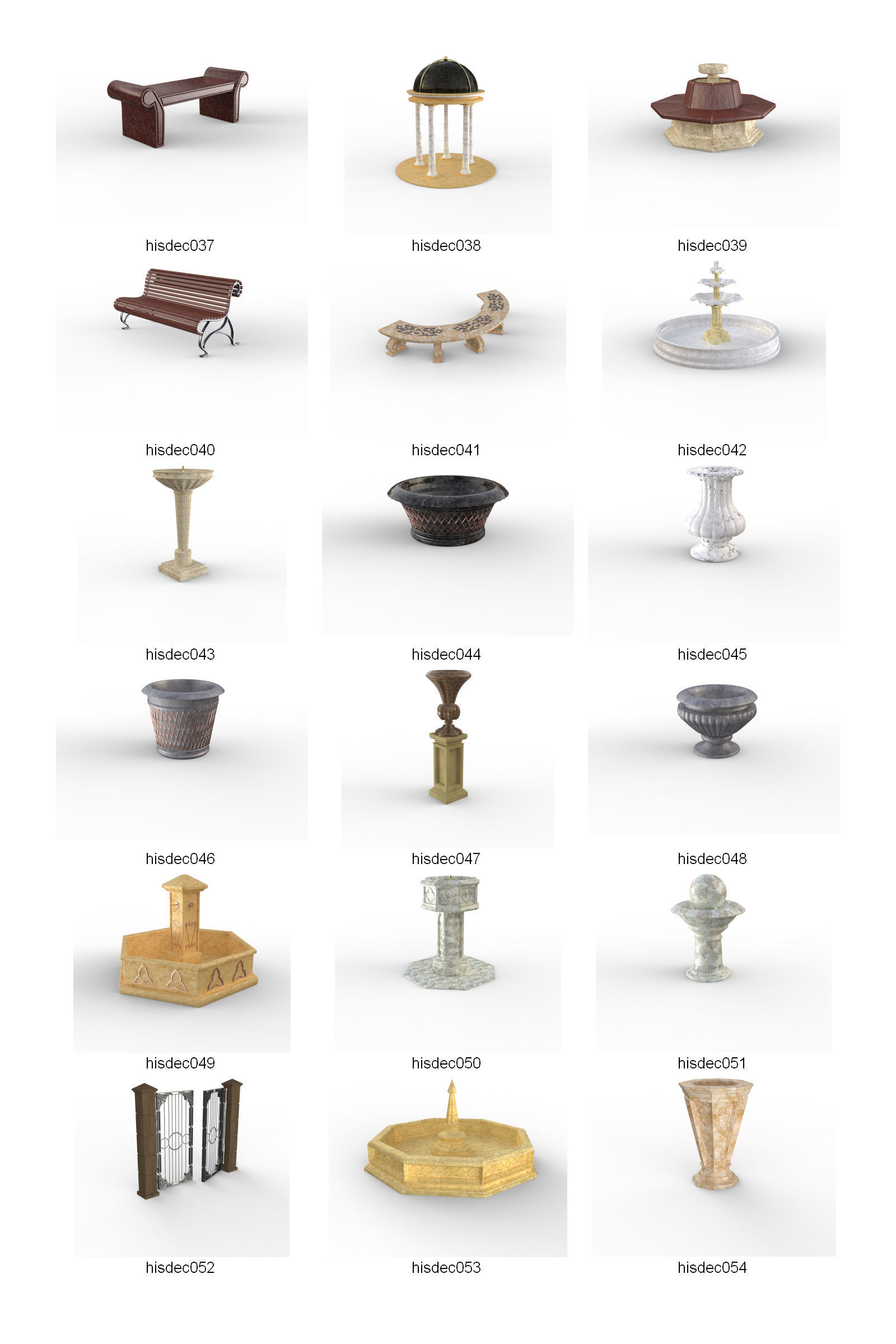 DOSCH 3D - HISTORIC DECORATION V2 3D model_5