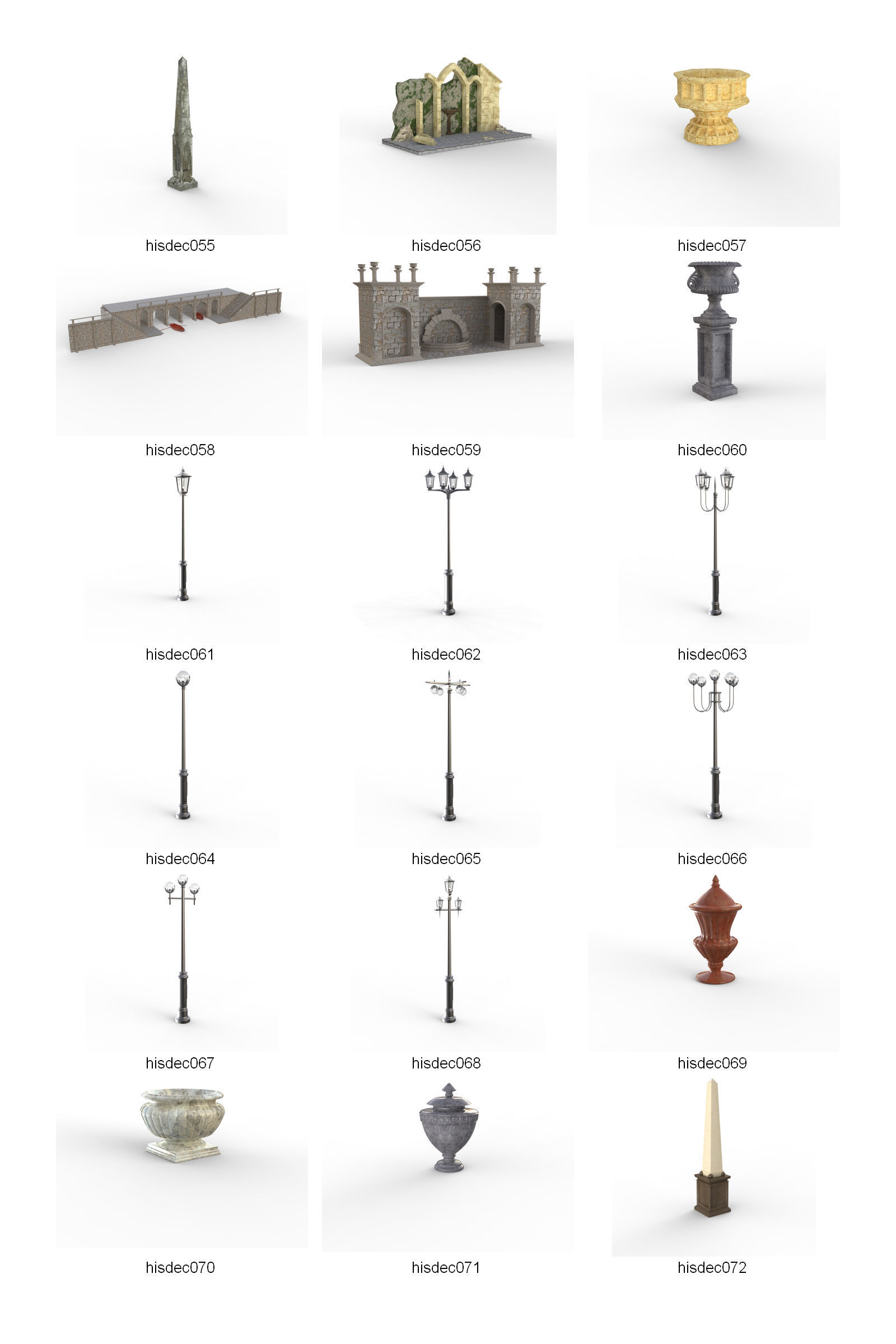 DOSCH 3D - HISTORIC DECORATION V2 3D model_6