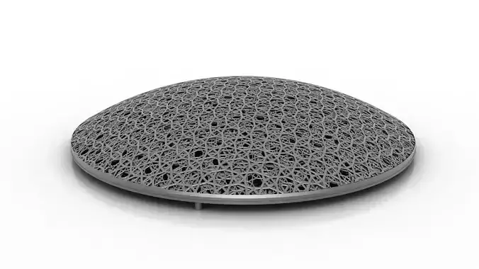 Louvre Abu Dhabi Dome 3D model