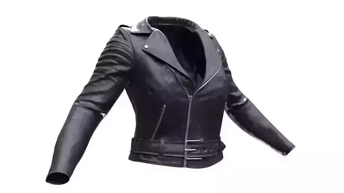 Female Leather Jacket