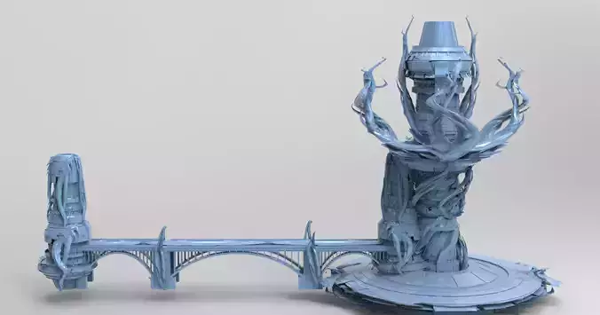 Dark Cthulhu Watchtower Bridgeways