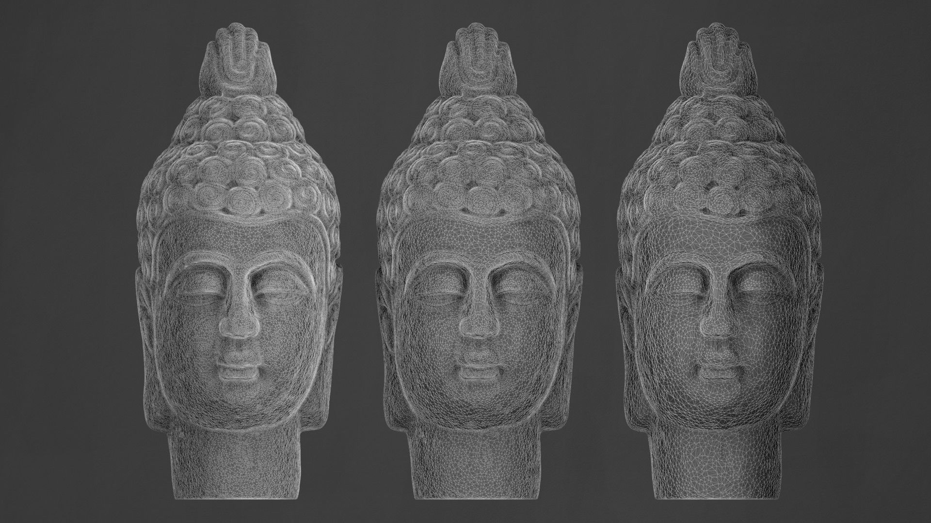 Buddha Statue - Printable STL 3D print model_9