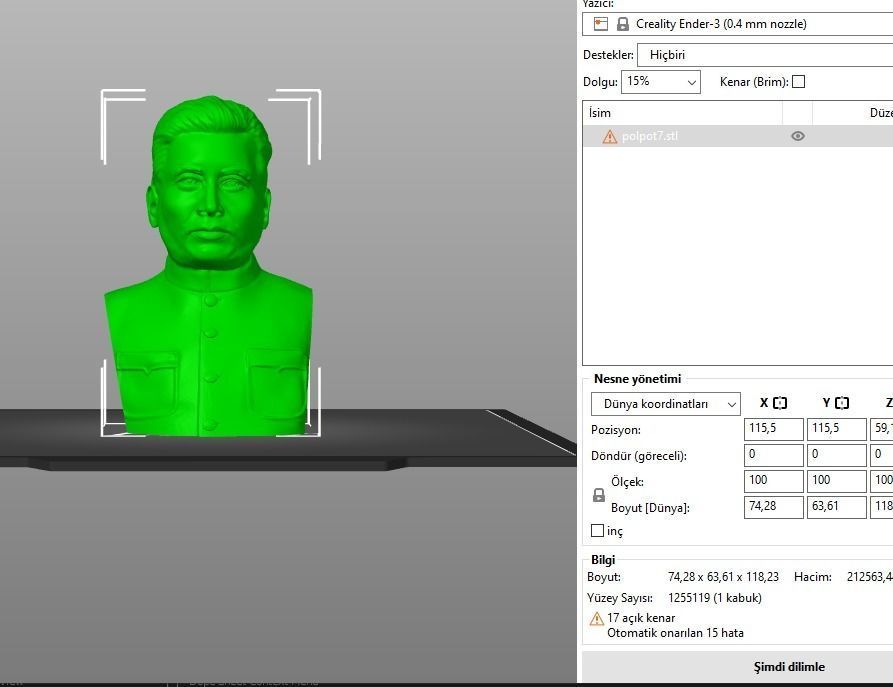 Pol Pot 3D print model_12