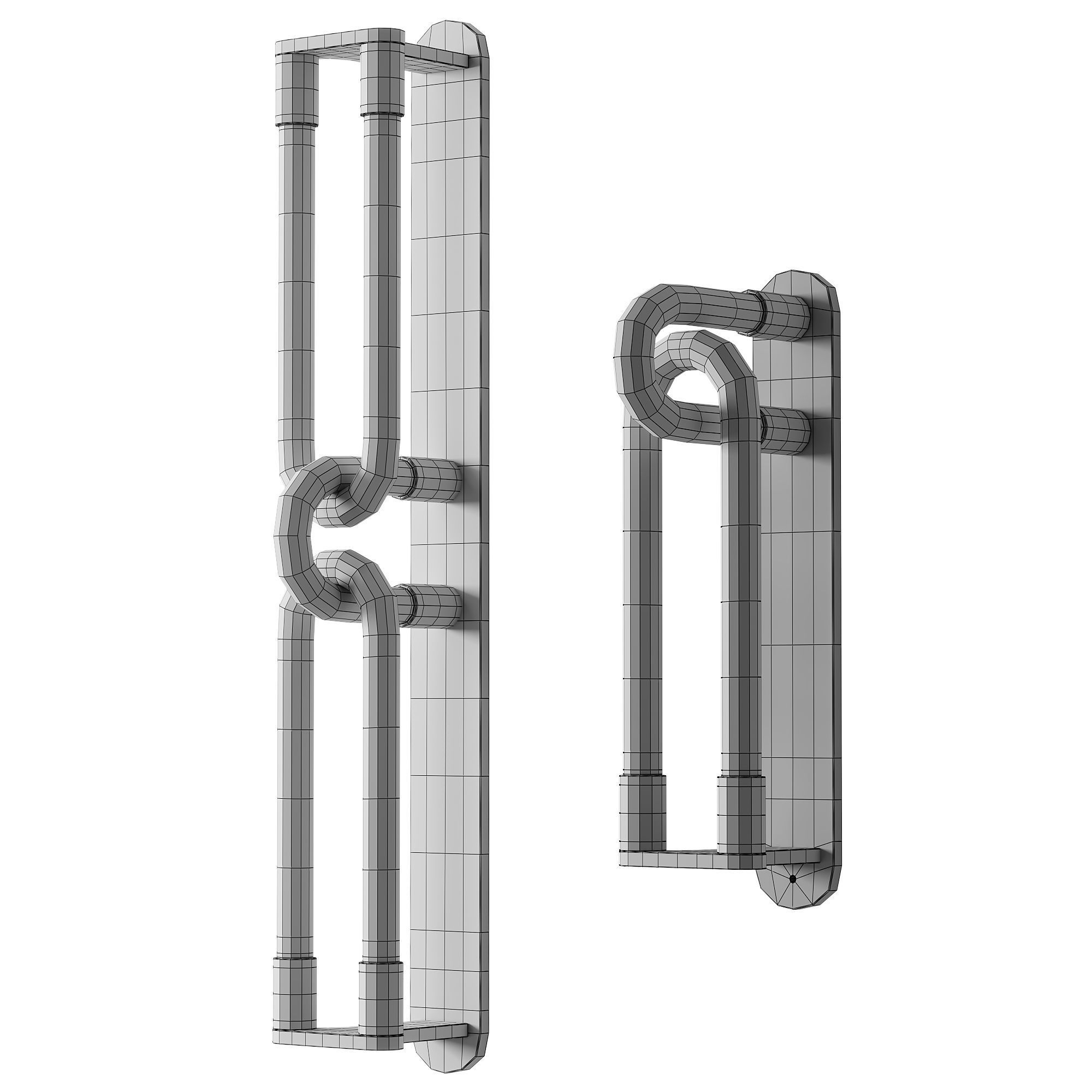 LOOPI WALL SCONCE Low-poly 3D model_3