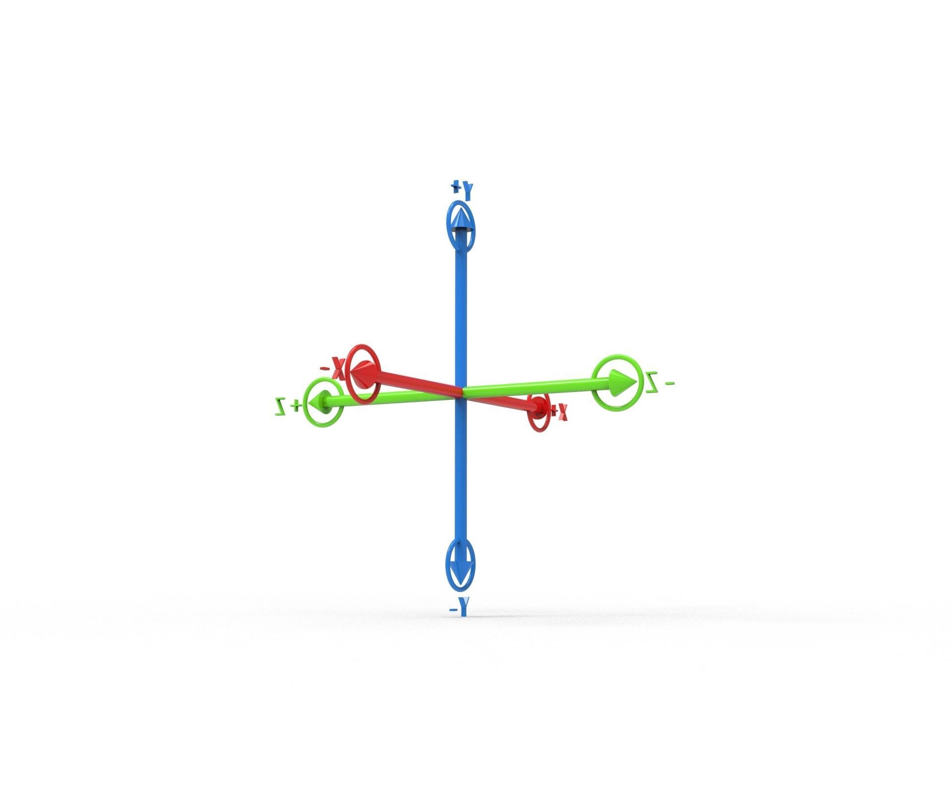 3rd axis Low-poly 3D model_18