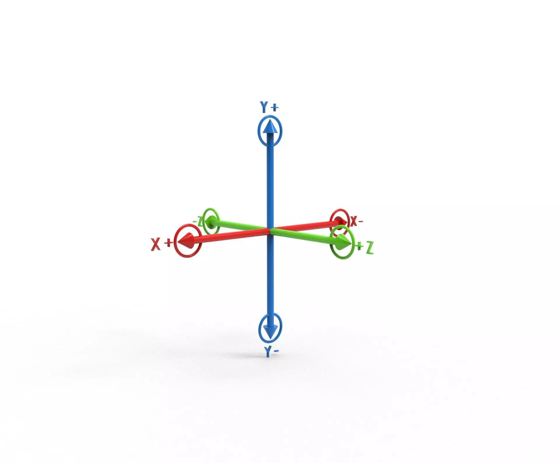 3rd axis Low-poly 3D model_0
