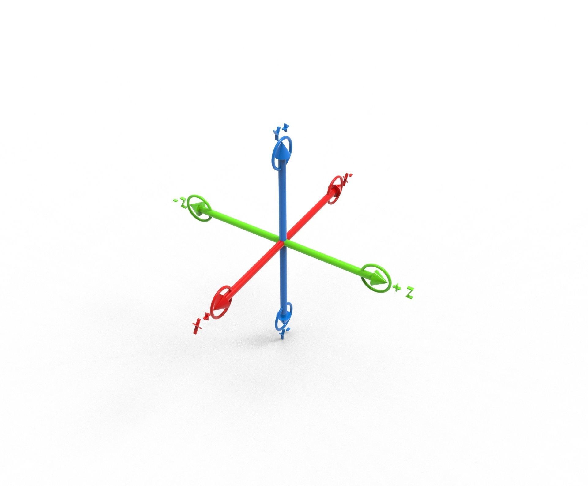 3rd axis Low-poly 3D model_15