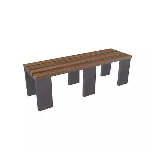 Locker Room Bench V1 001