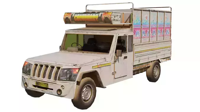 Old Indian Pickup truck model 