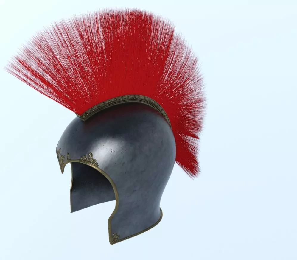 props pack set helmet Low-poly 3D model_0