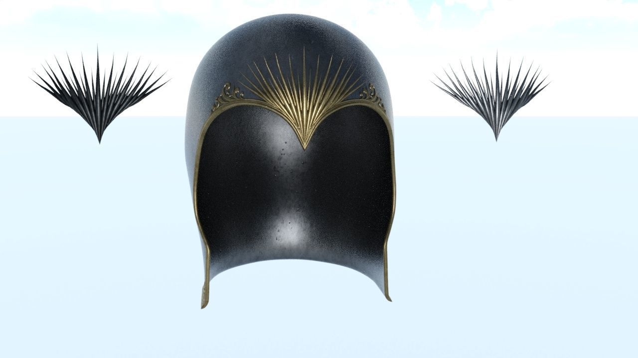 props pack set helmet Low-poly 3D model_7