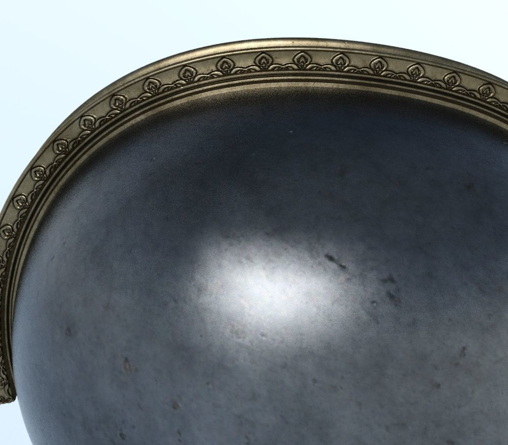 props pack set helmet Low-poly 3D model_11