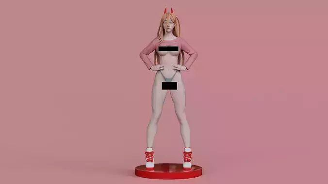 Power Chainsaw man  3D print model