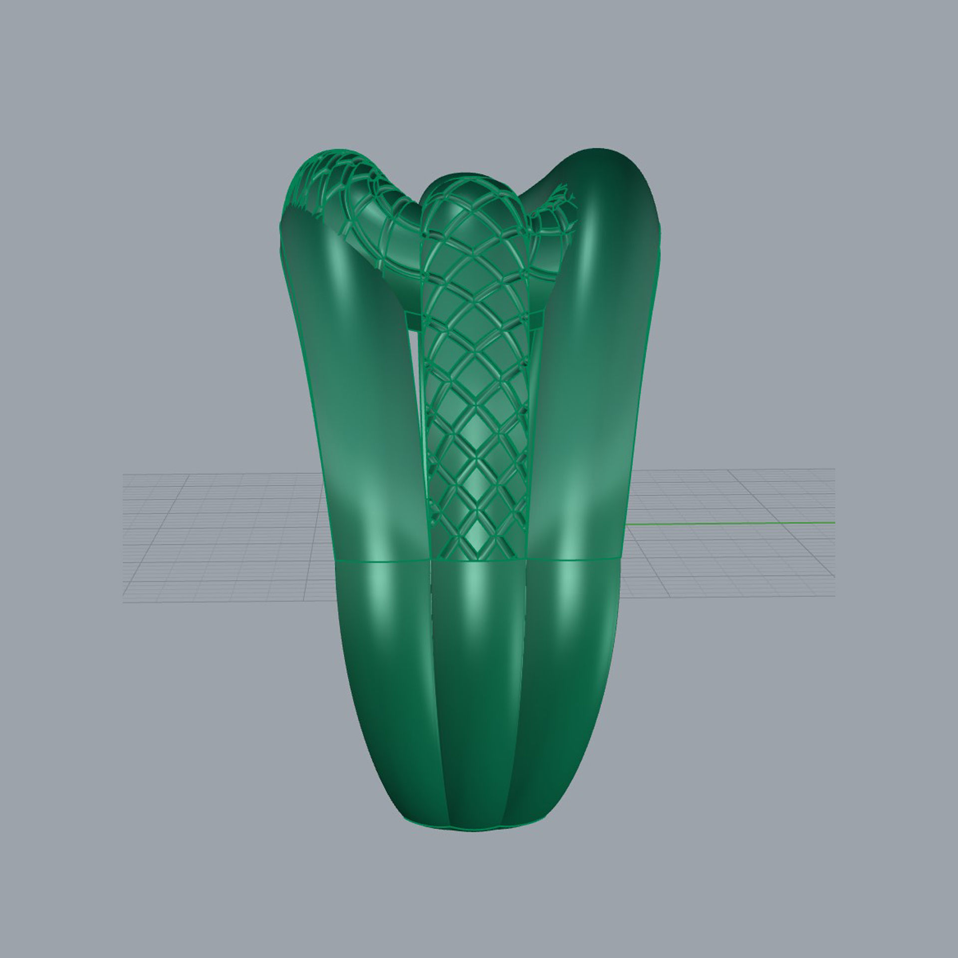 Gold ring 01 3D print model_5