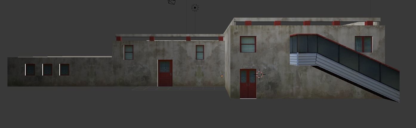 Train Station - Osorhei Low-poly 3D model_3