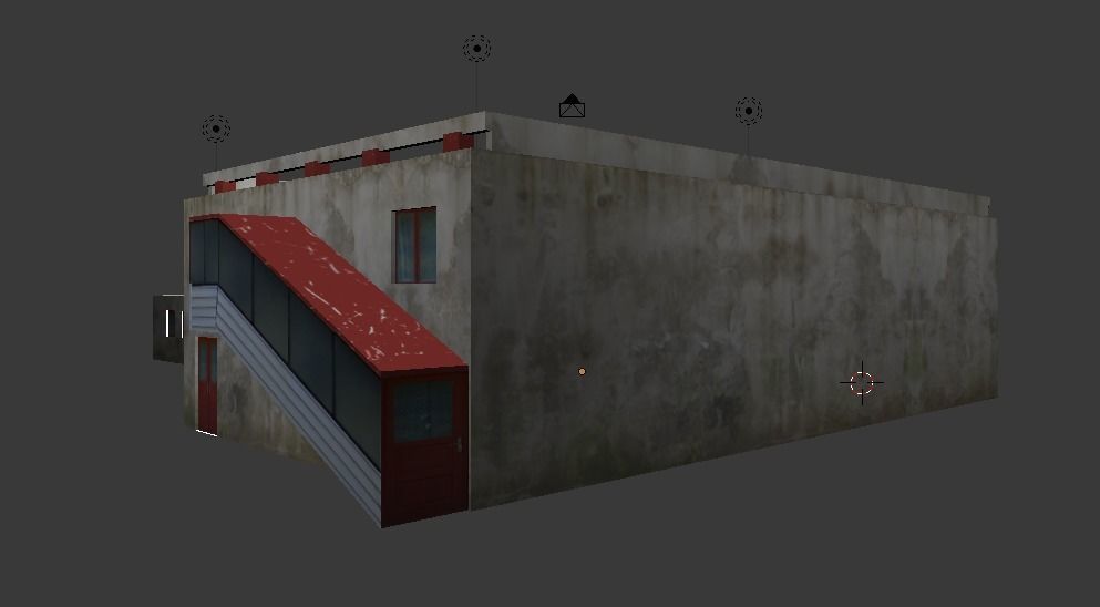 Train Station - Osorhei Low-poly 3D model_4