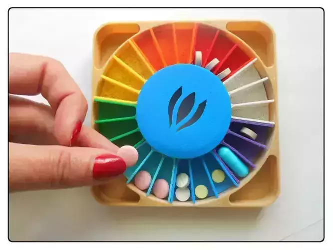 Pill Dispenser Free 3D print model