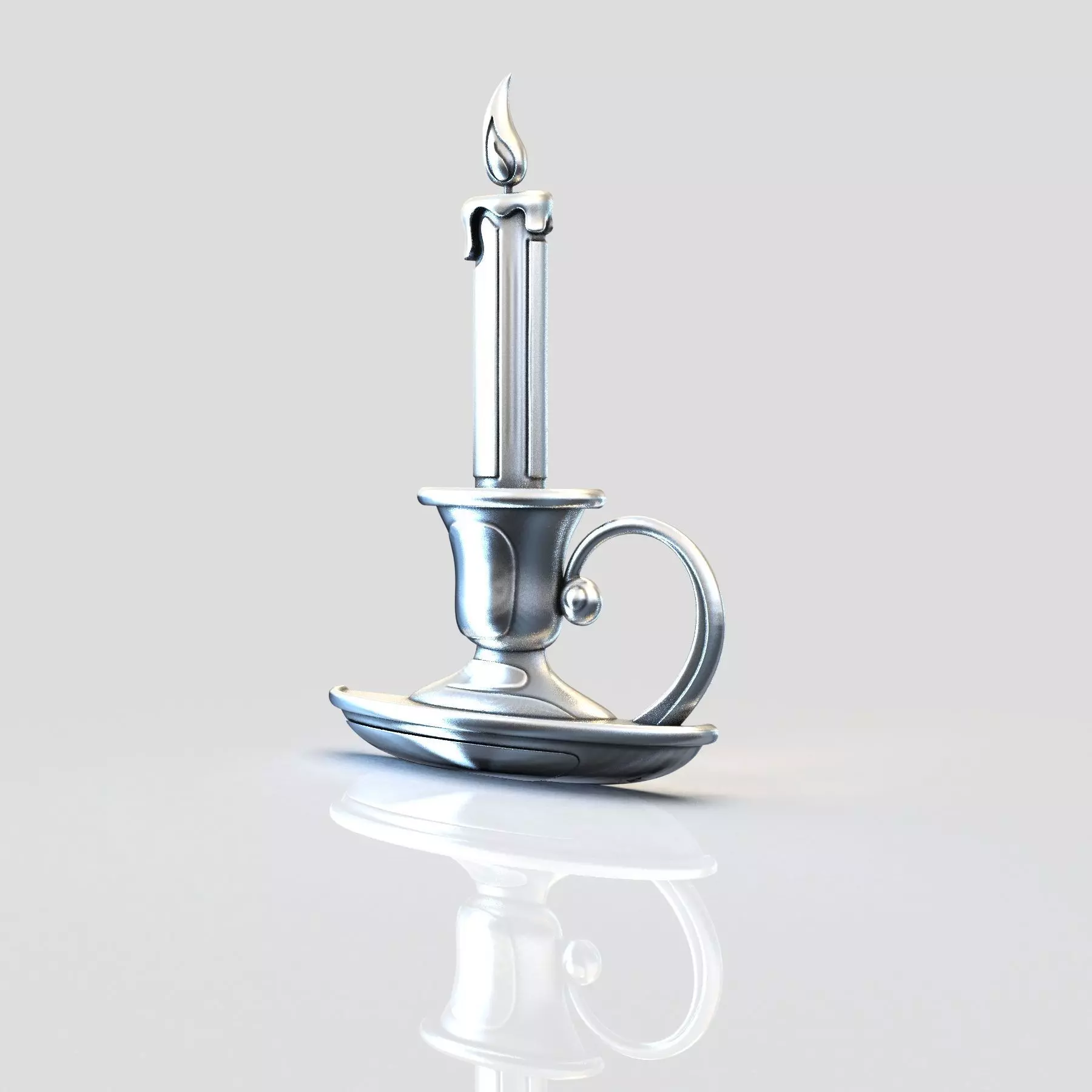 Candlestick 3D print model