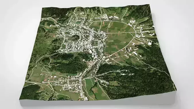 Cityscape Bakuriani Georgia