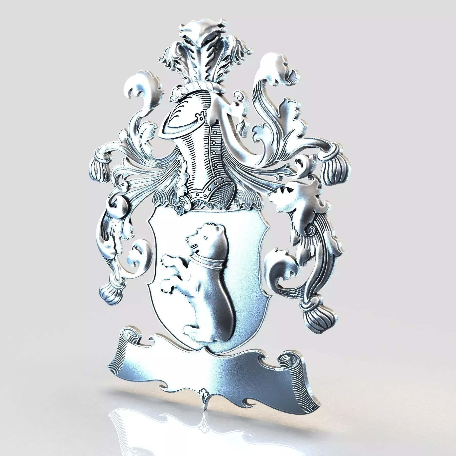Coat of Arms 3D print model