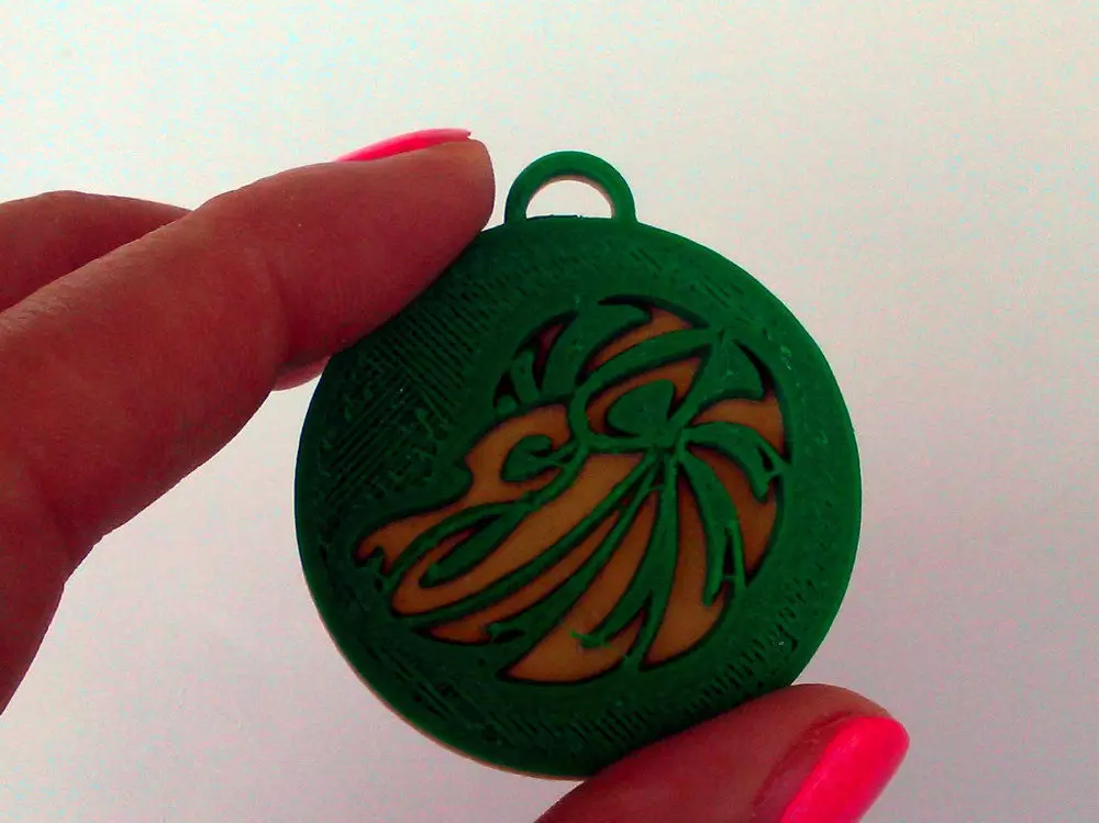 Pendants Zodiac signs Fire Free 3D print model