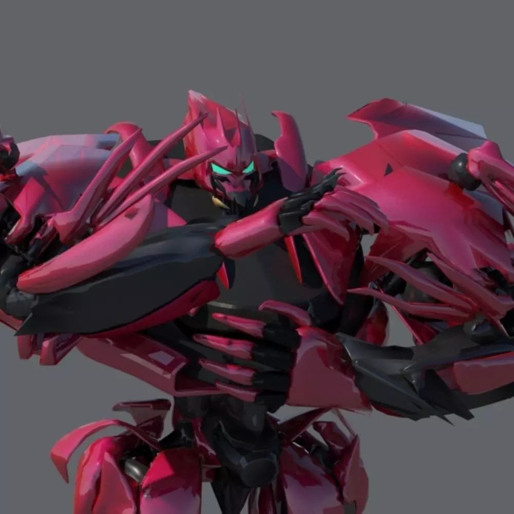 SHINKIRO sci-fi mecha 3D model_0