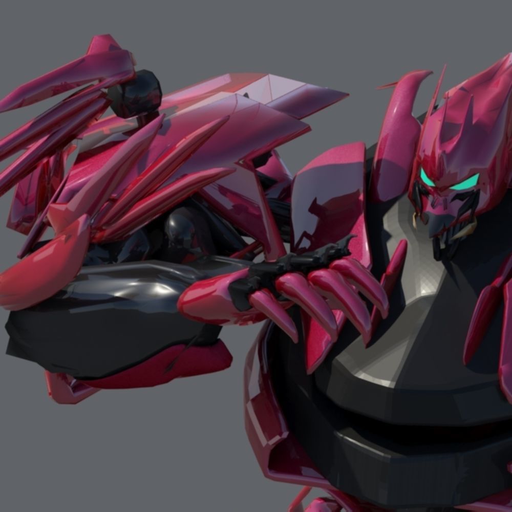 SHINKIRO sci-fi mecha 3D model_4