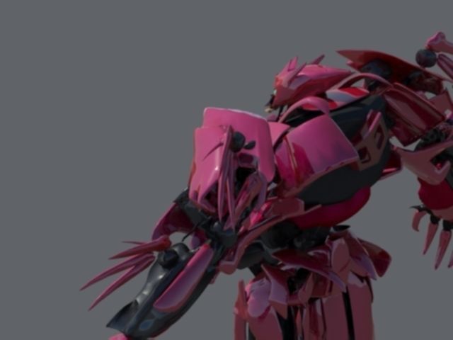 SHINKIRO sci-fi mecha 3D model_1