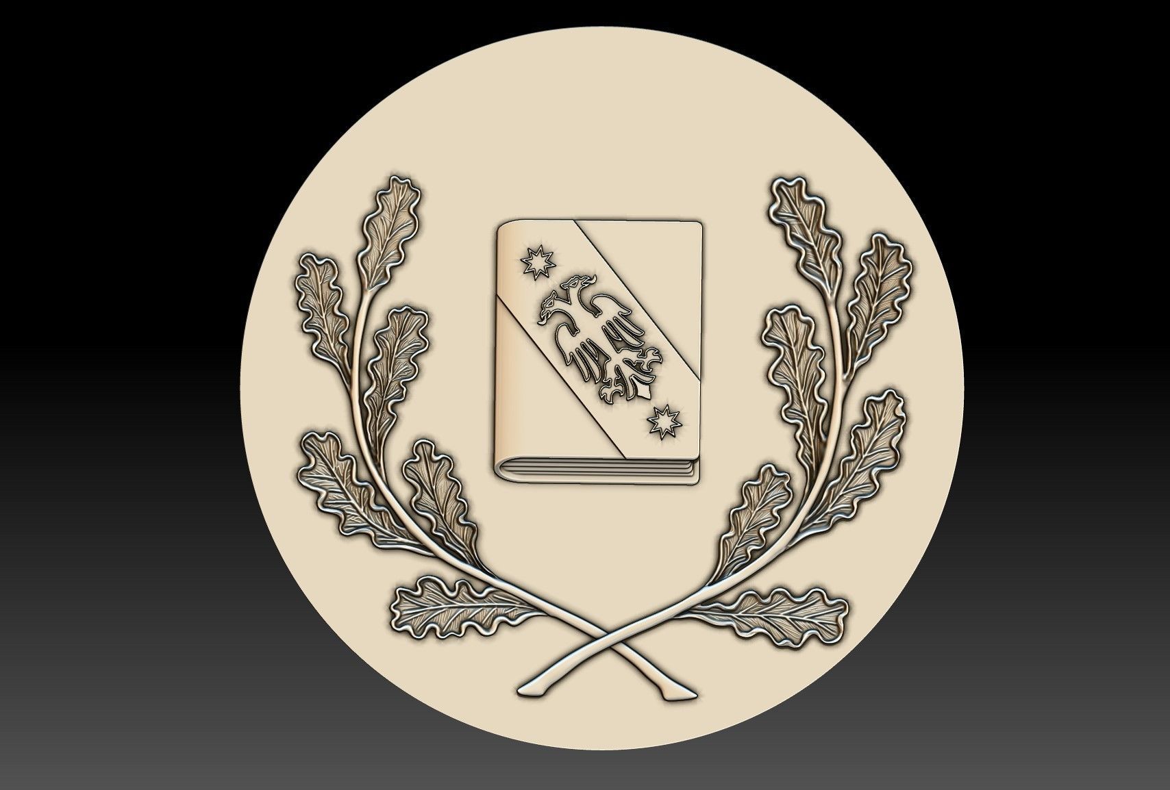 Embleme - 3D Reliev 3D print model_8