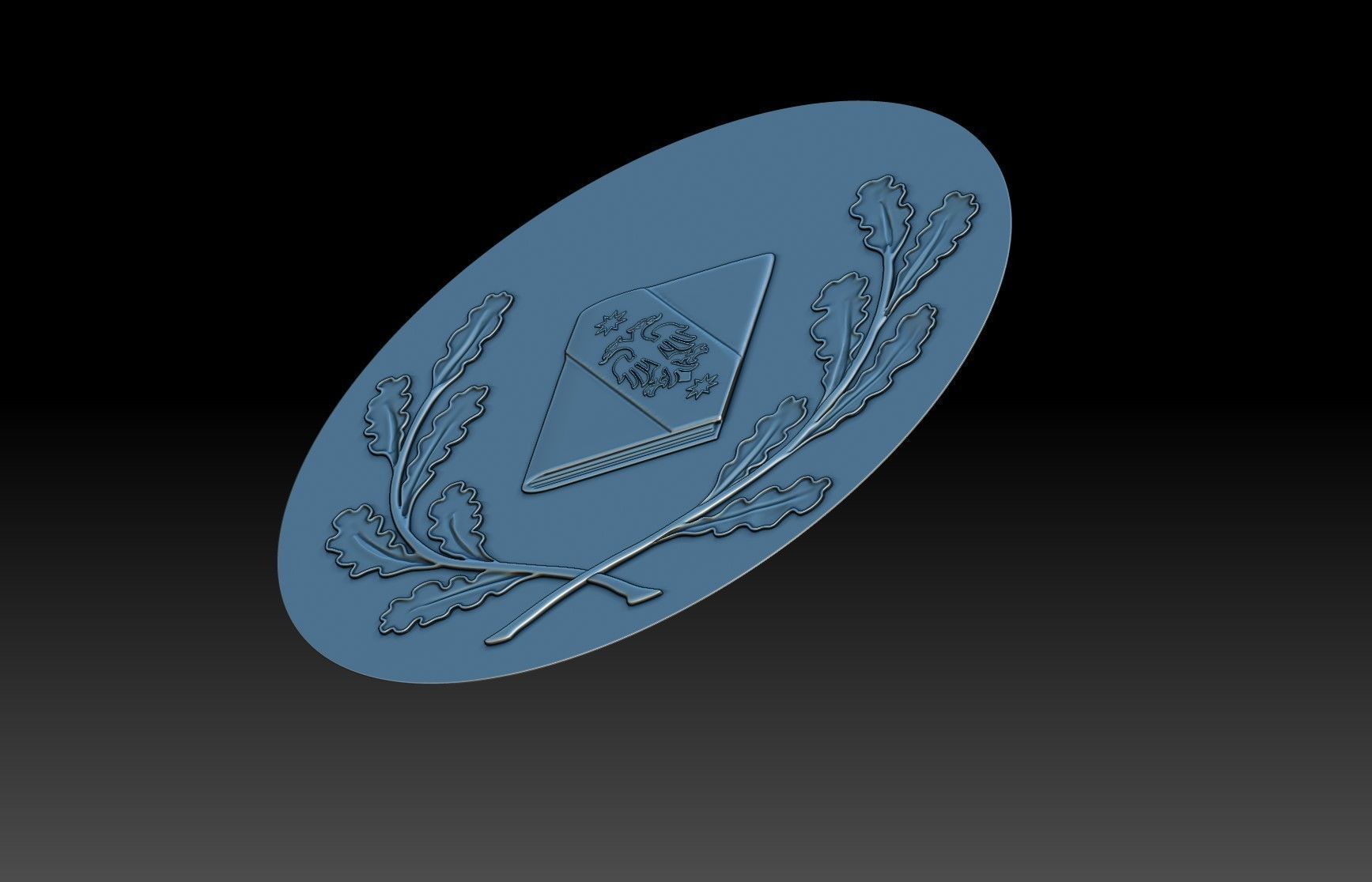 Embleme - 3D Reliev 3D print model_4