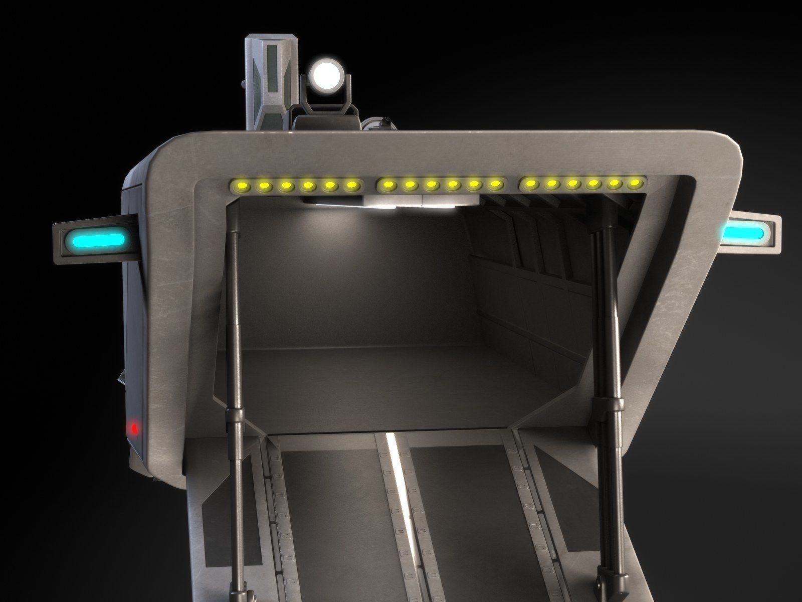 Star Wars Transporter - Atmospheric Assault Lander 3D model_4