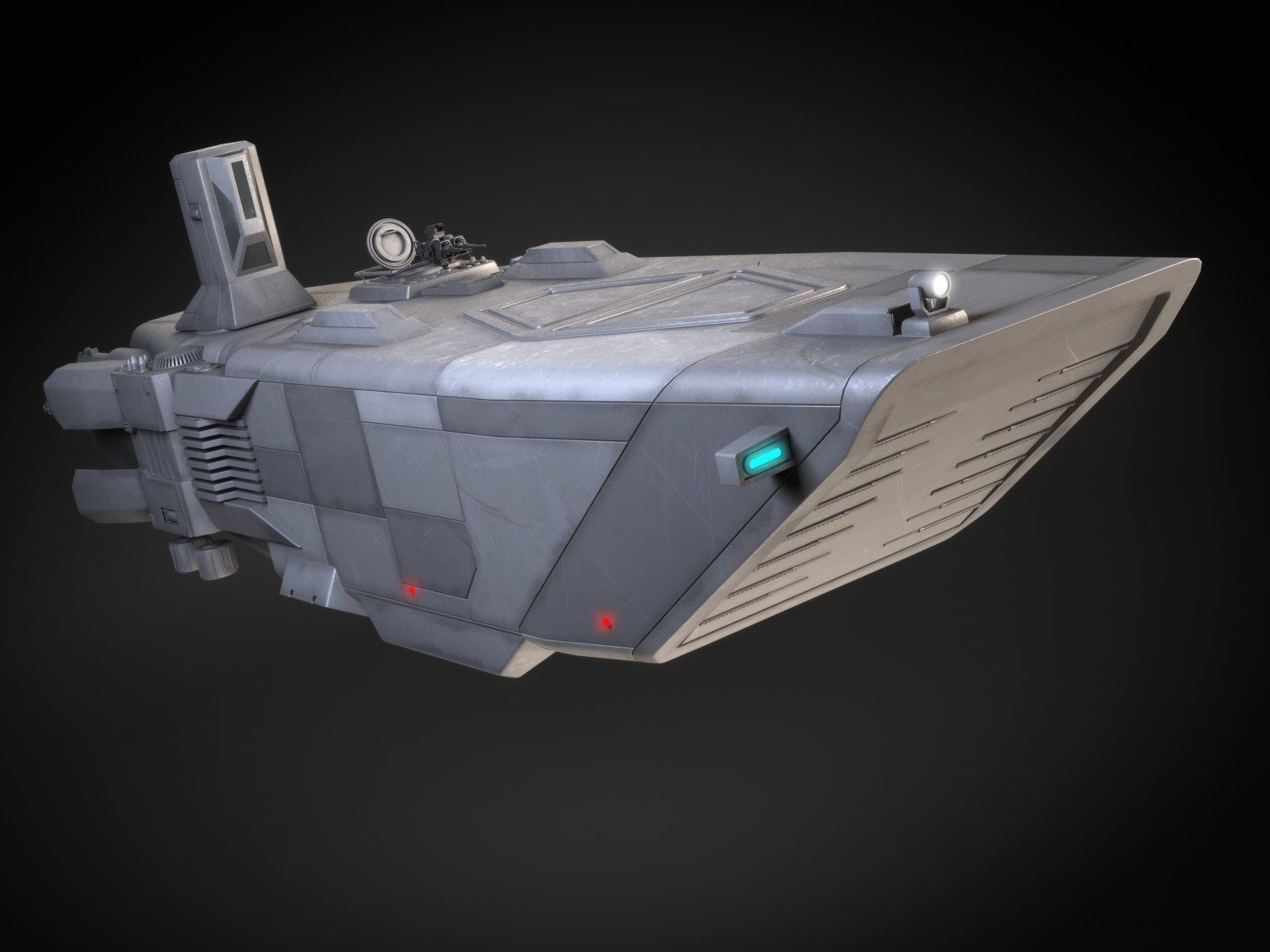 Star Wars Transporter - Atmospheric Assault Lander 3D model_9