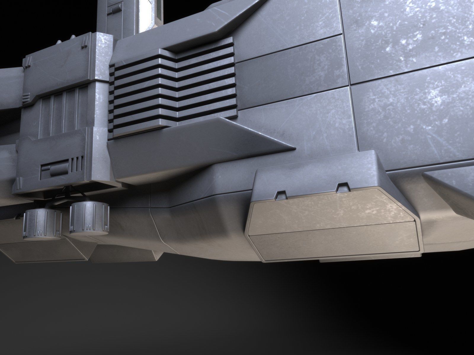 Star Wars Transporter - Atmospheric Assault Lander 3D model_14