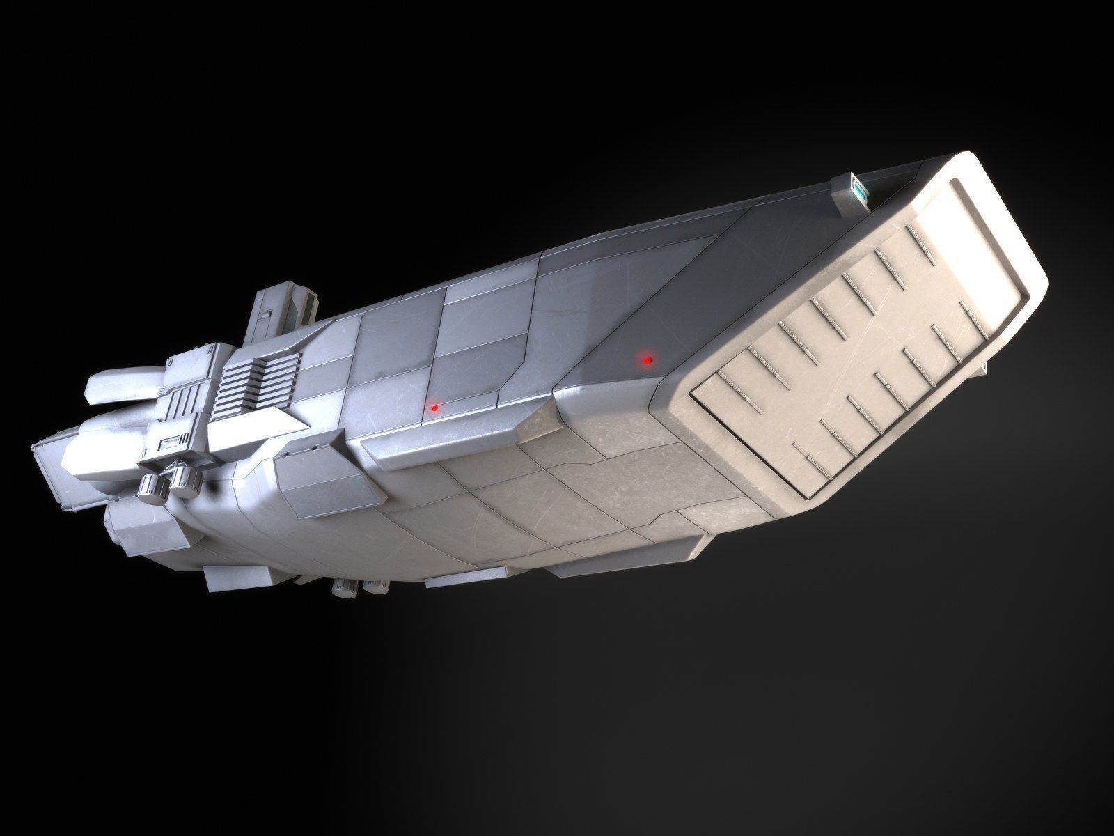 Star Wars Transporter - Atmospheric Assault Lander 3D model_12