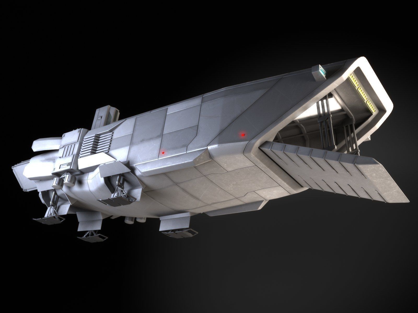 Star Wars Transporter - Atmospheric Assault Lander 3D model_5