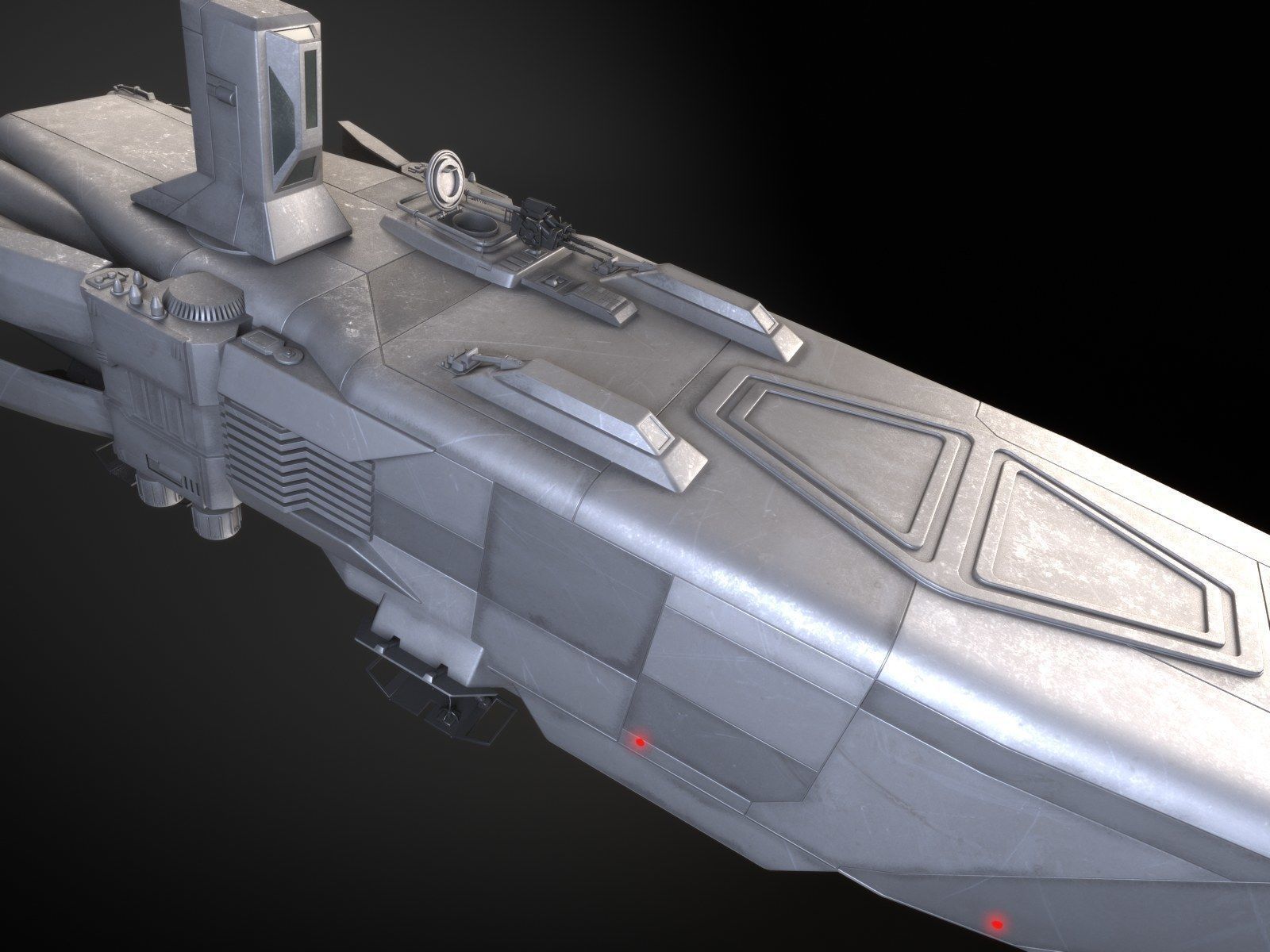 Star Wars Transporter - Atmospheric Assault Lander 3D model_8