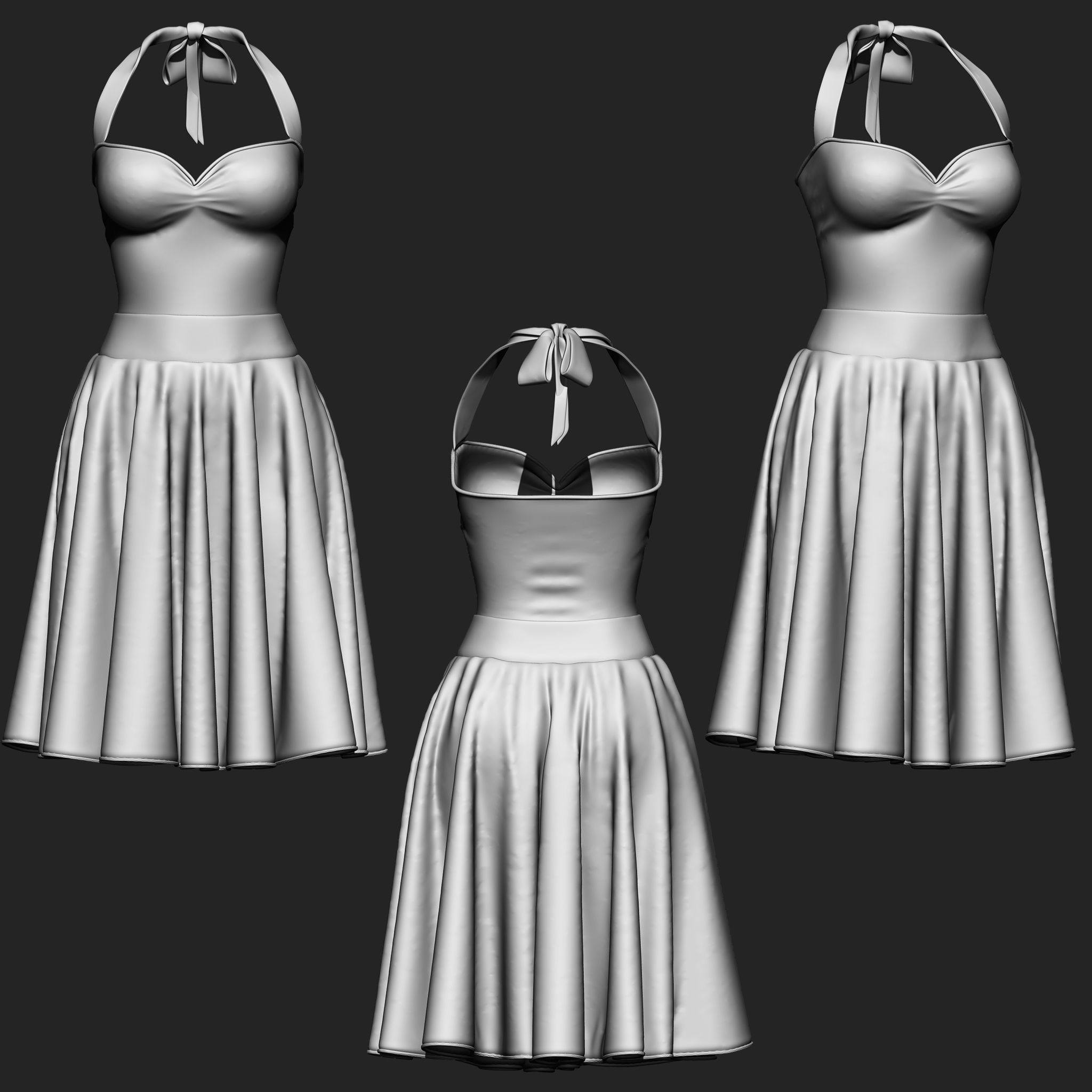 Clothes Collection IMM Brush Pack 16 in One Vol 7 3D model_10