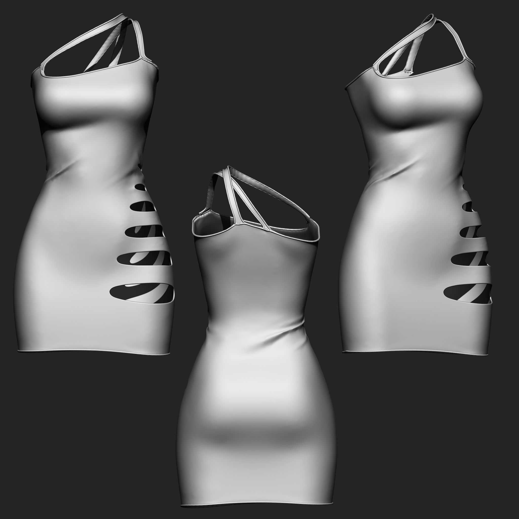 Clothes Collection IMM Brush Pack 16 in One Vol 7 3D model_14
