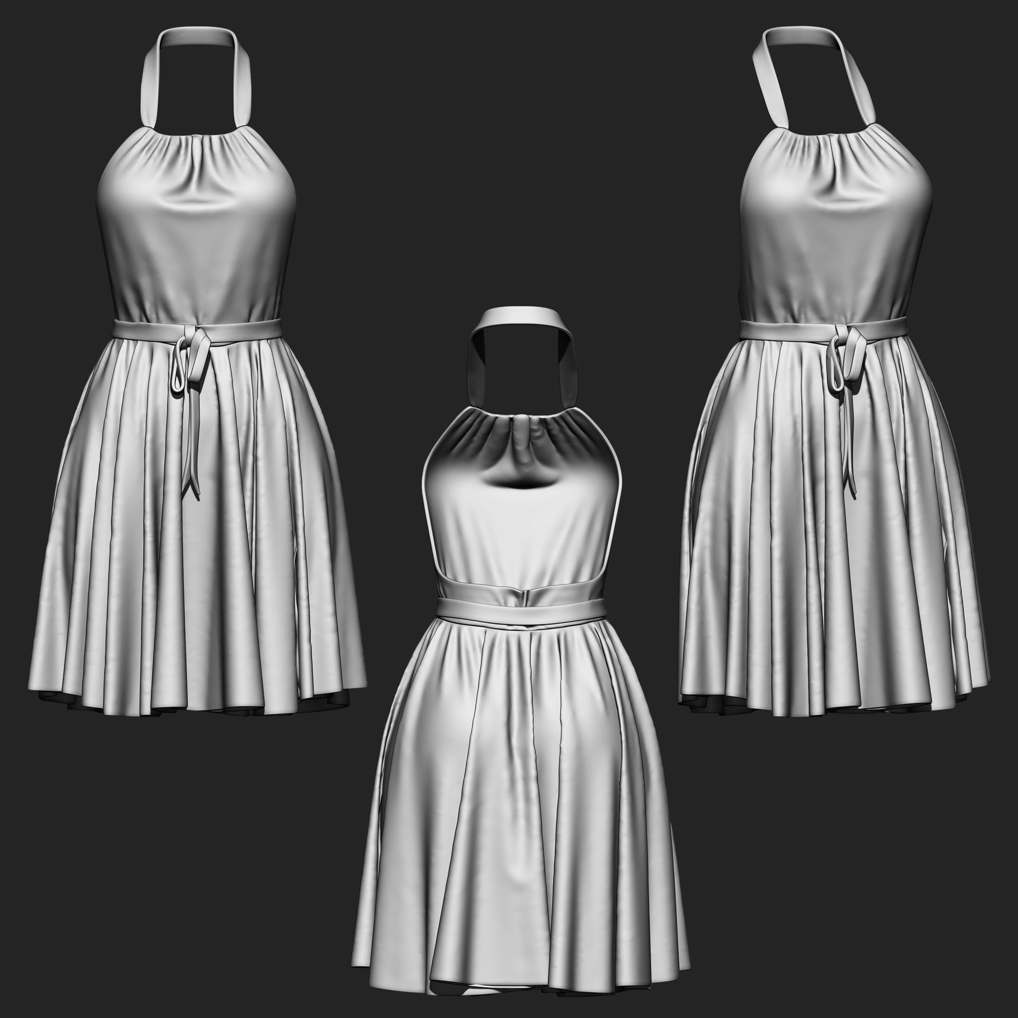 Clothes Collection IMM Brush Pack 16 in One Vol 7 3D model_12