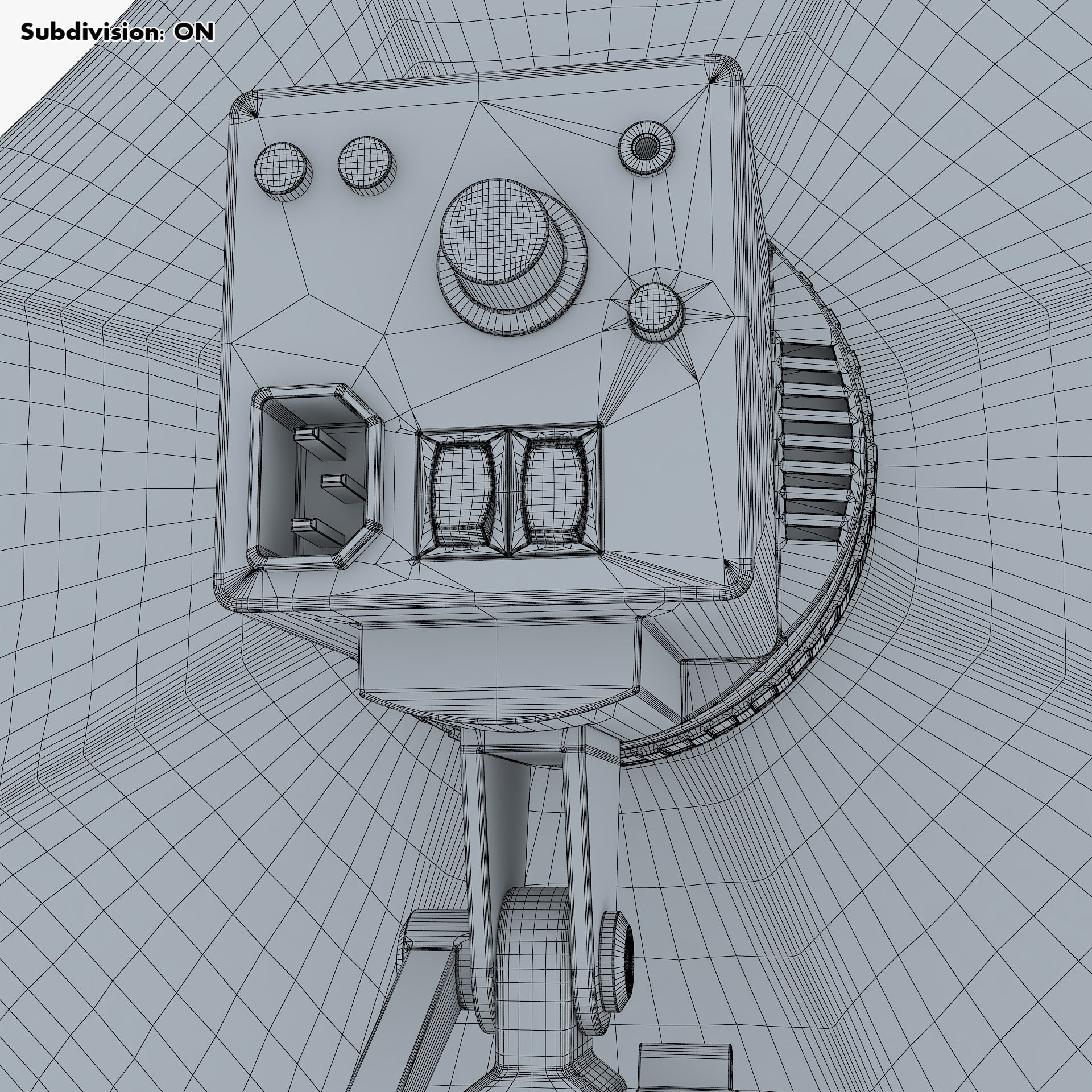 Studio Softbox Octagon Light M 1 3D model_18