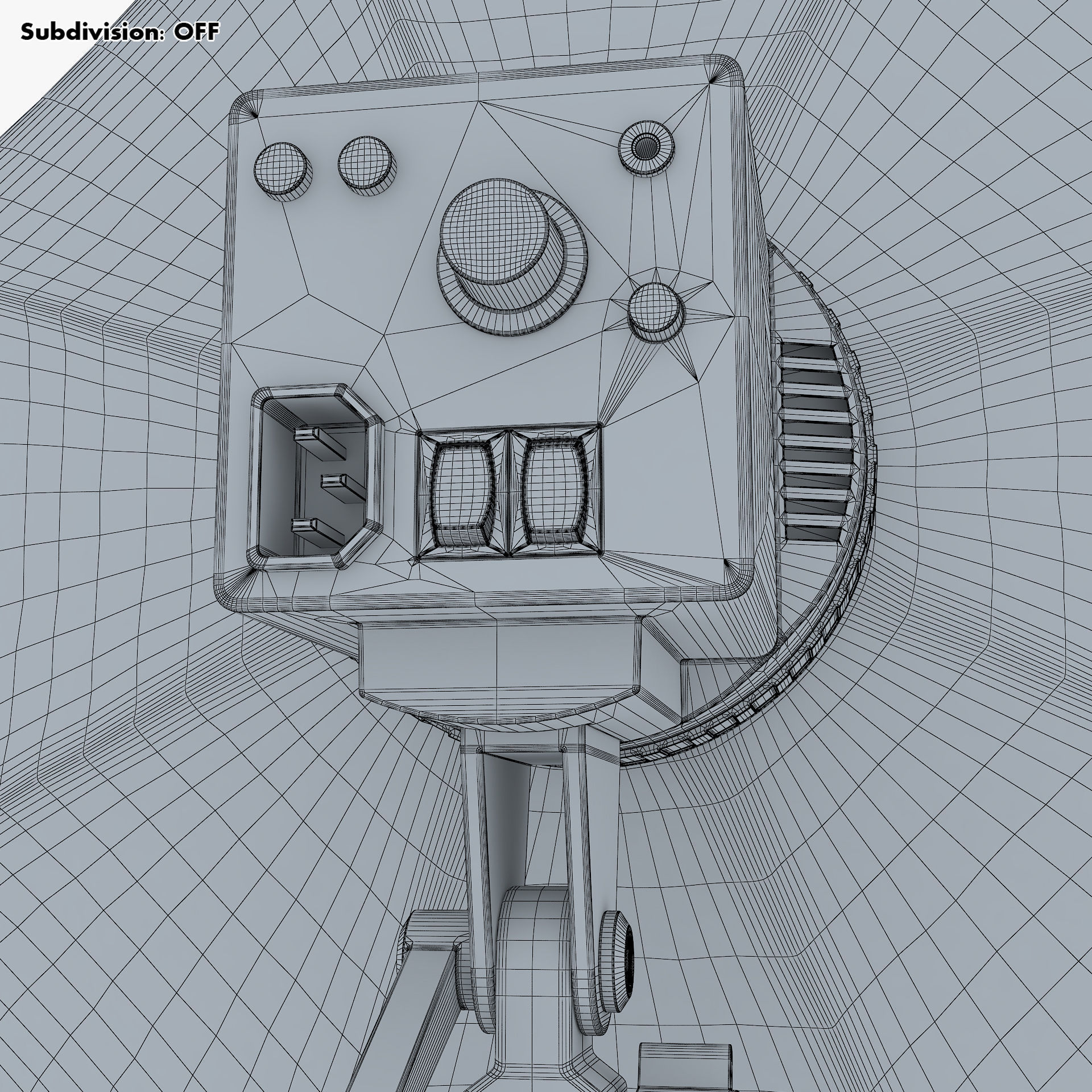 Studio Softbox Octagon Light M 1 3D model_19