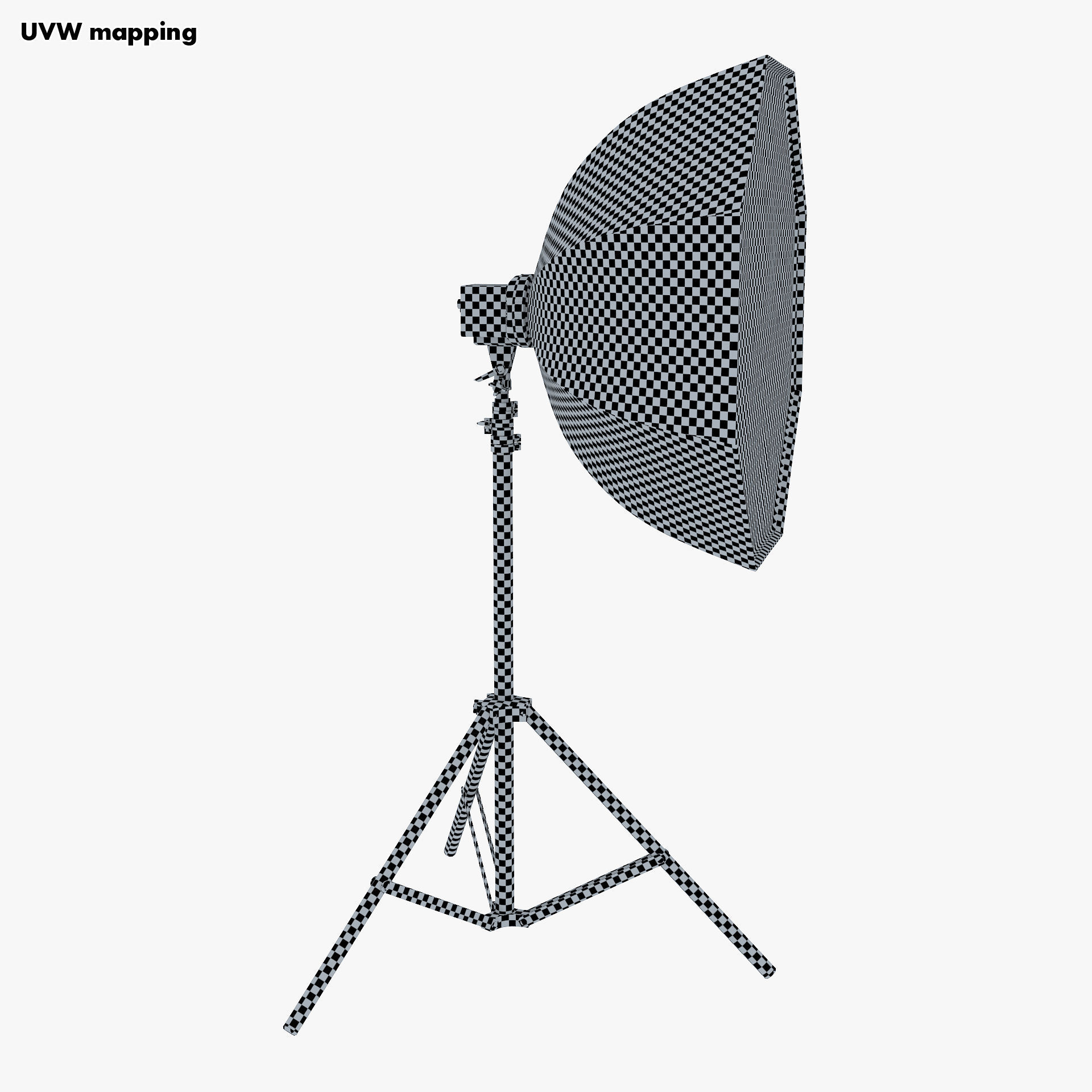 Studio Softbox Octagon Light M 1 3D model_34
