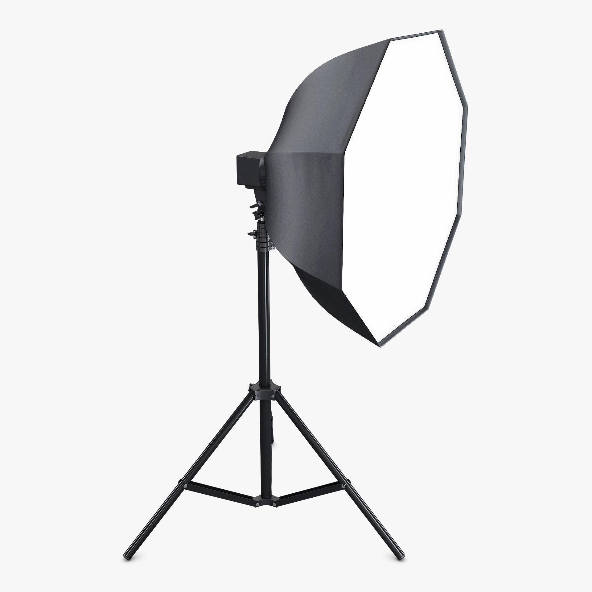 Studio Softbox Octagon Light M 1 3D model_7