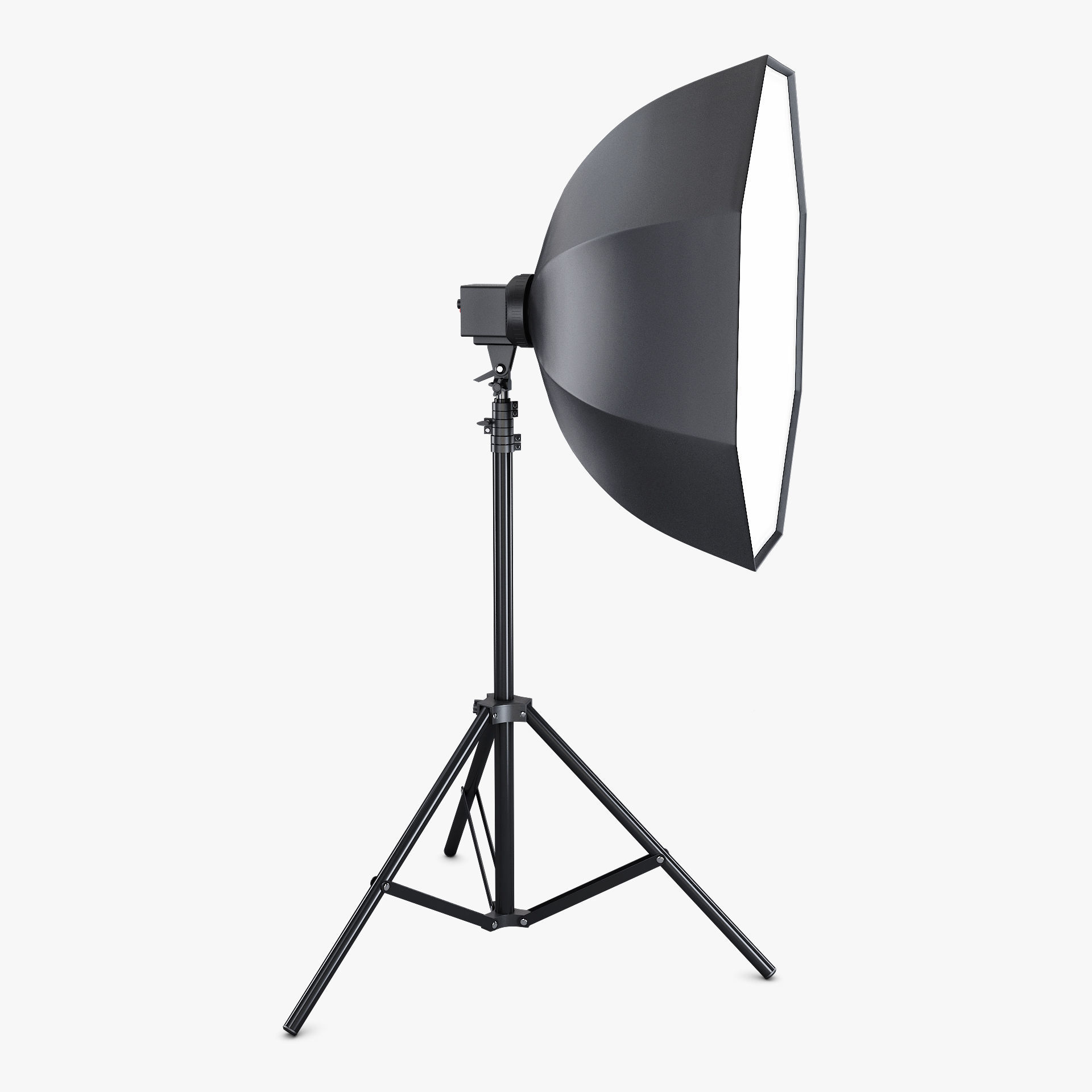 Studio Softbox Octagon Light M 1 3D model_1
