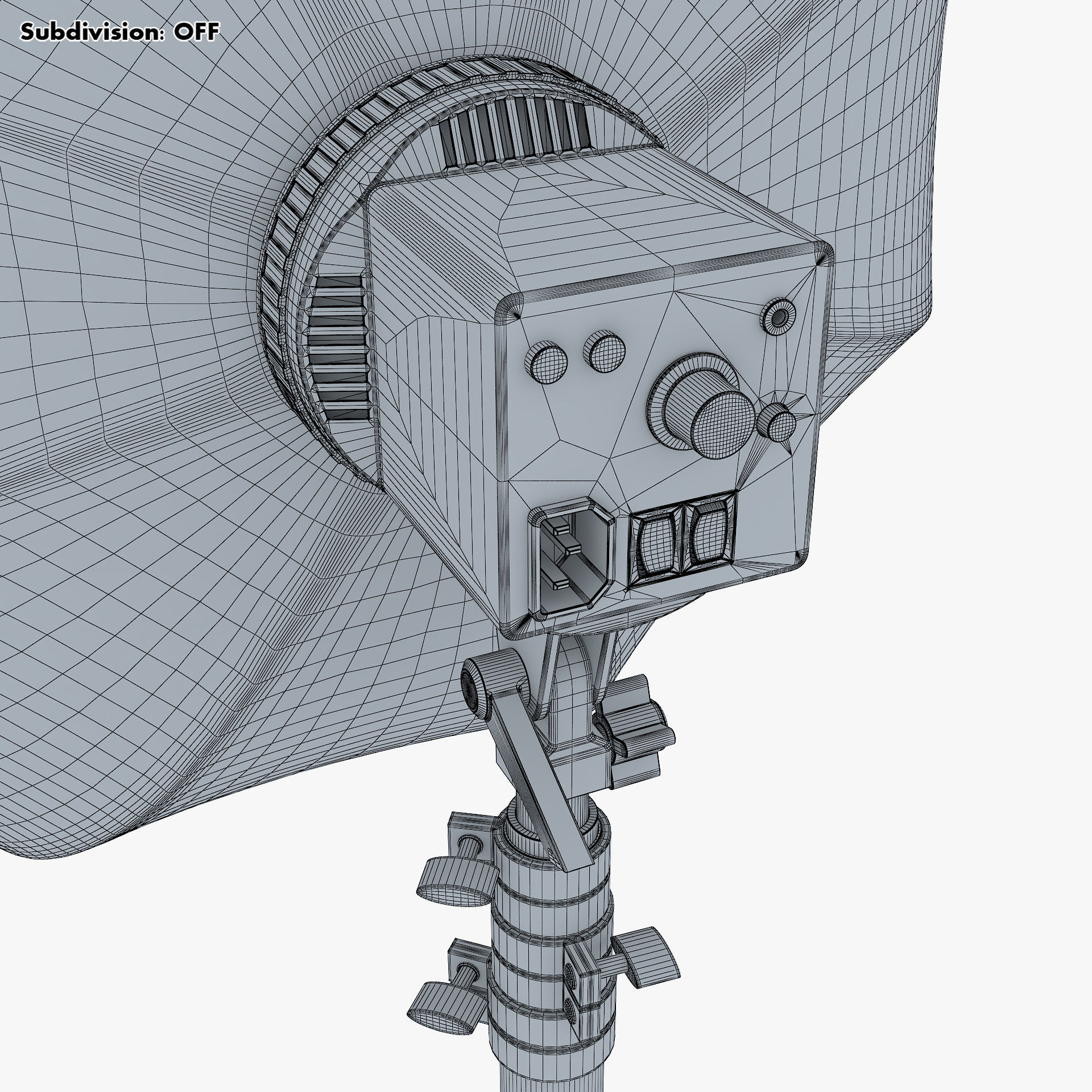 Studio Softbox Octagon Light M 1 3D model_17