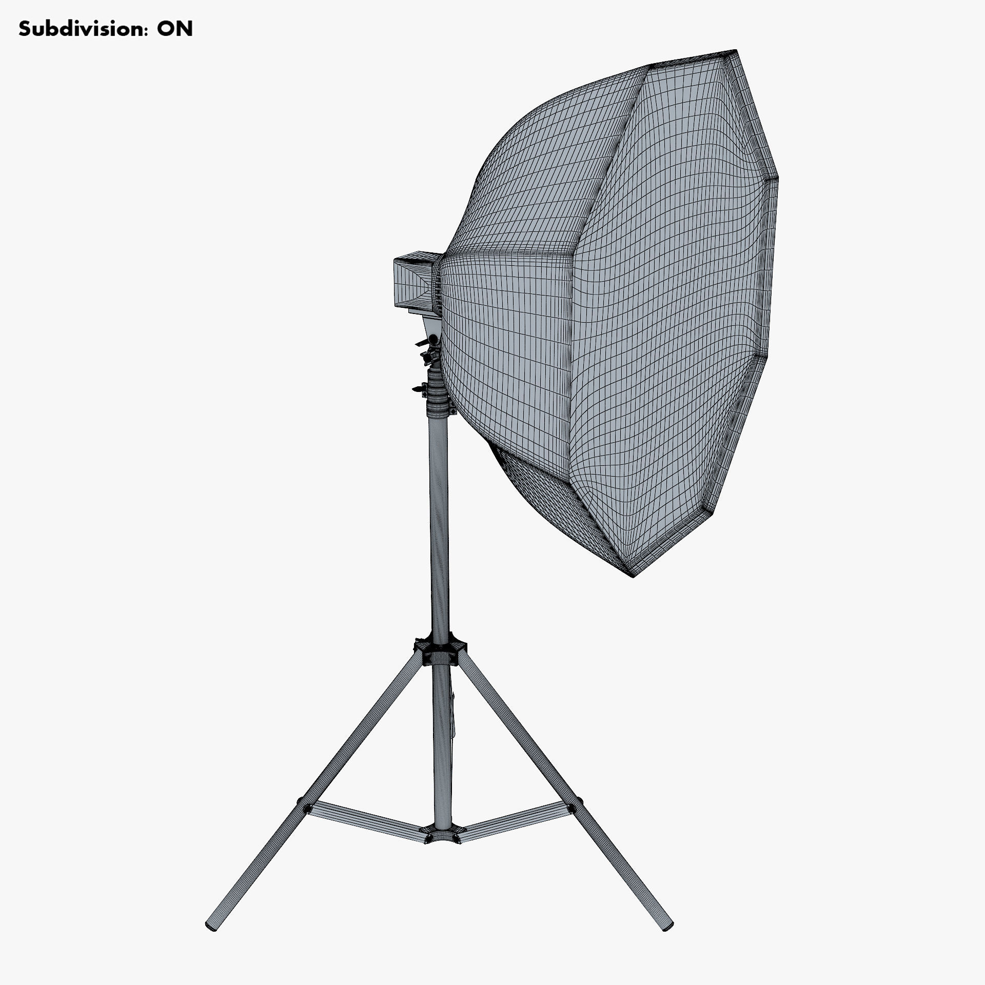 Studio Softbox Octagon Light M 1 3D model_24
